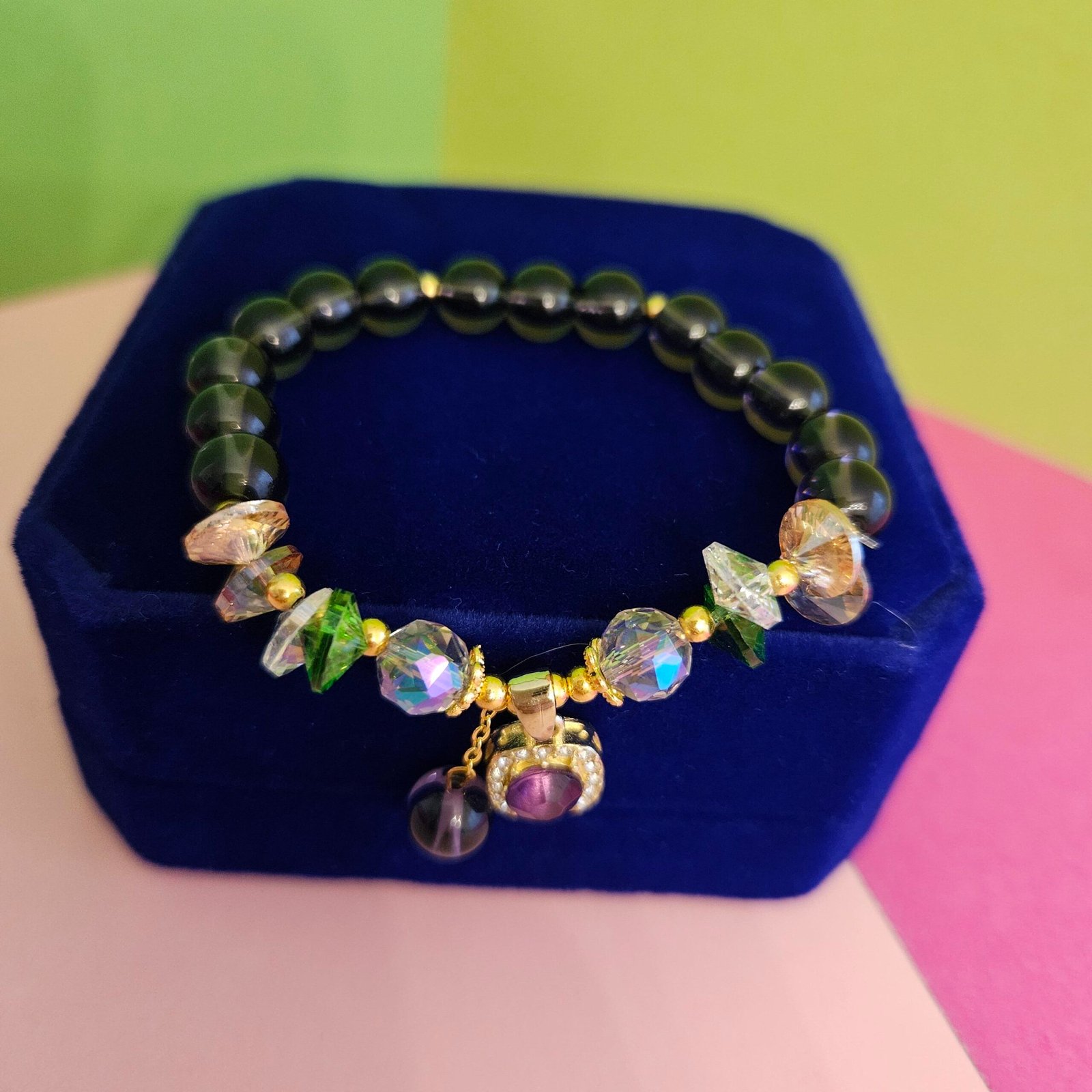 Bracelet violet améthyste – Image 4